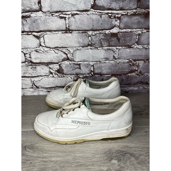 Mephisto RunOff Air Bag System White Leather Lace Up Shoes Women’s Sz 9M US/40EU - Picture 14 of 16